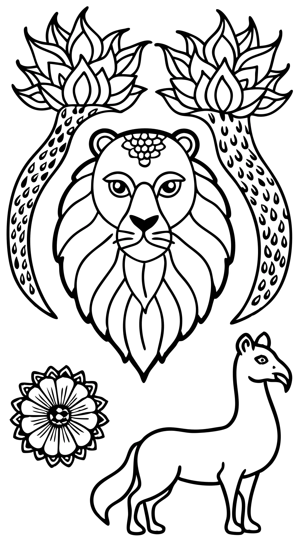 printable adult coloring pages animals